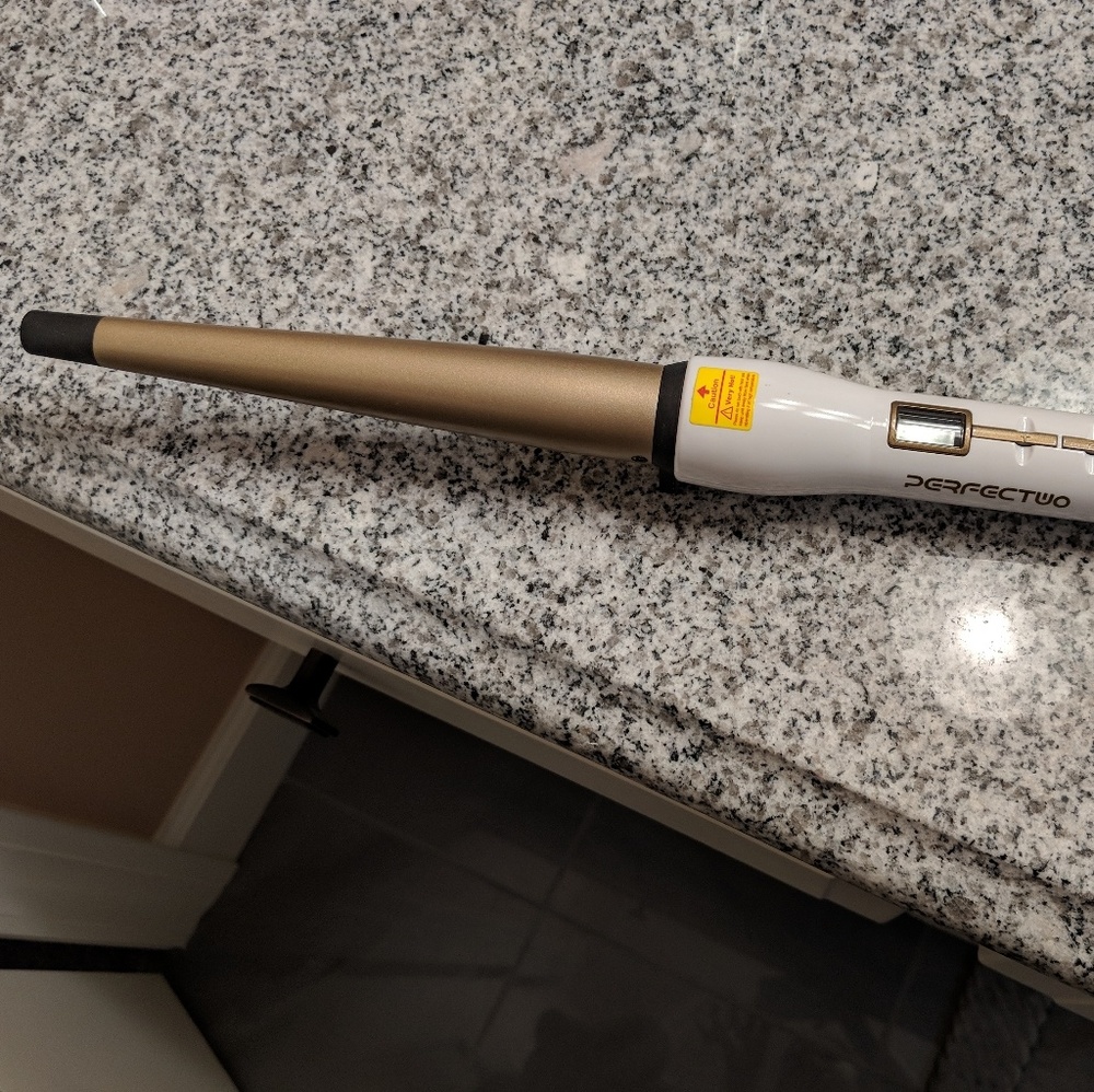 Perfectwo Digital Ceramic Curling Wand
